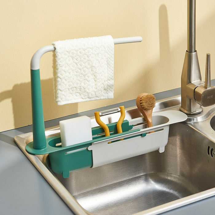 Telescopic Sink Shelf Kitchen Organizer