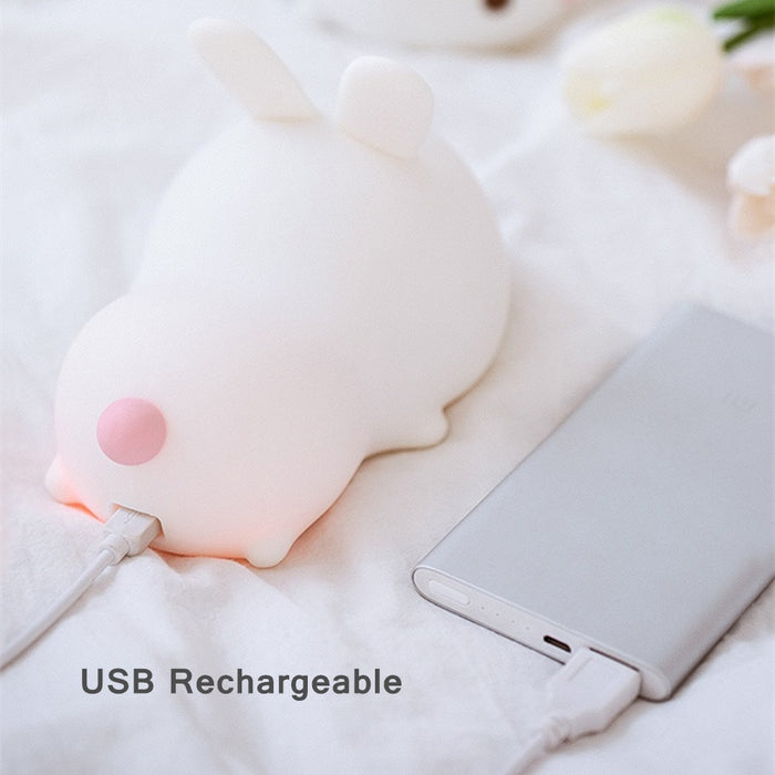 RGB LED Rabbit Night Light