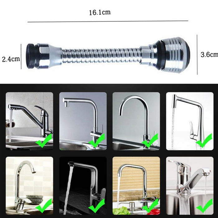 360 Rotatable High Pressure Faucet Extender