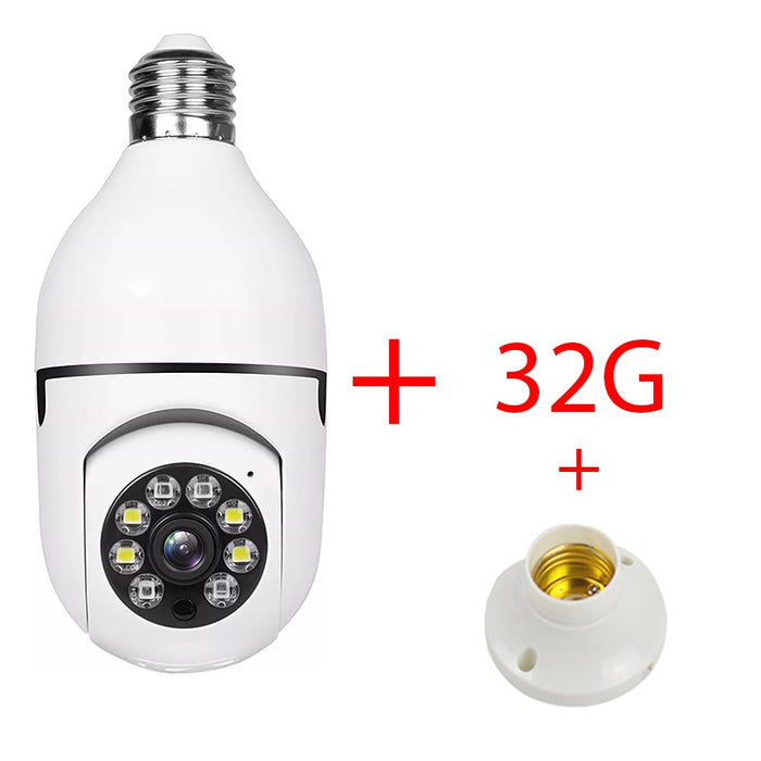 E27 Bulb Wireless Camera