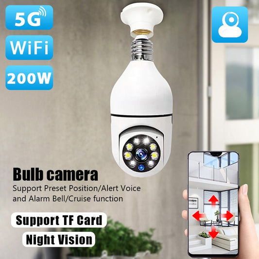 E27 Bulb Wireless Camera