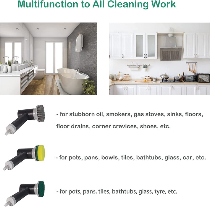 Electric Household Cleaning Brush