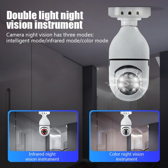 E27 Bulb Wireless Camera