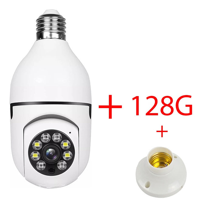 E27 Bulb Wireless Camera