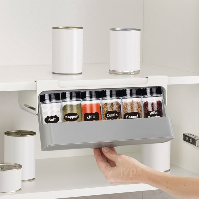 Kitchen Spice Self-adhesive Rack